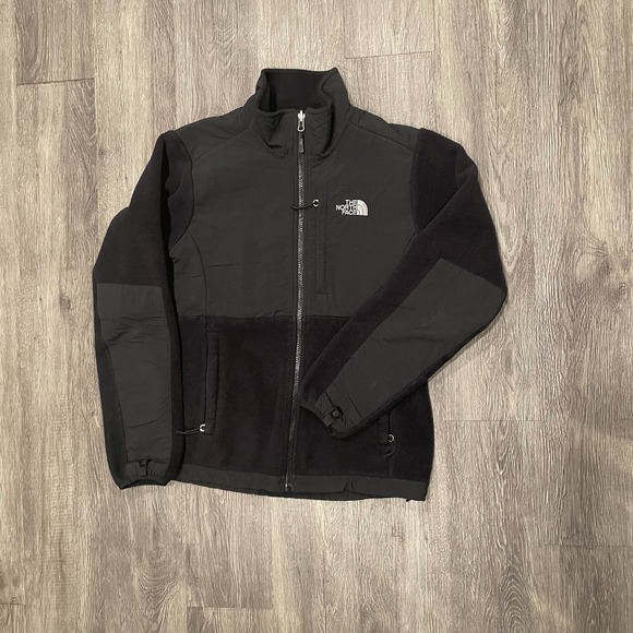 The North Face Denali Jacket Polartec Fleece Black Full Zip Women Medium Hiking - Picture 2 of 6
